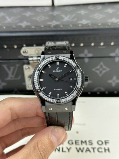 Hublot Classic Fusion Ceramic With Stone Swarovski Refined 42mm